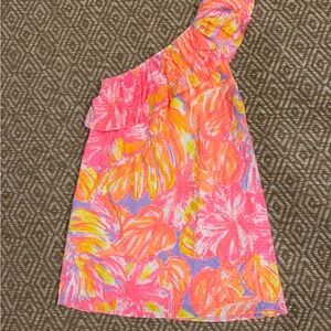 Lilly Pulitzer Pink and Yellow Dress